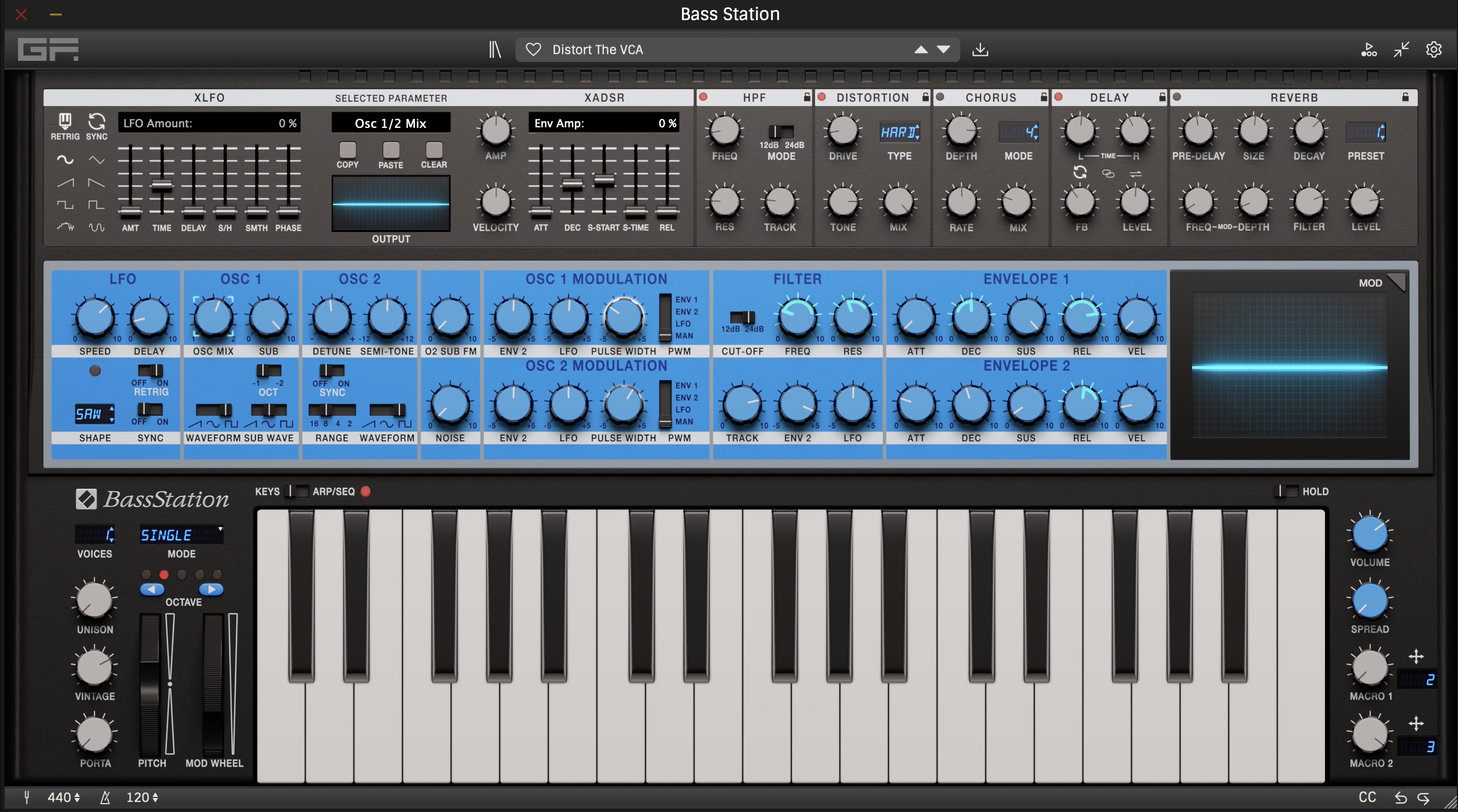 GForce Novation Bass Station